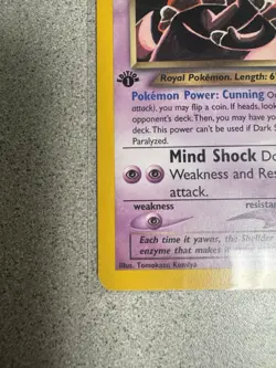 Dark Slowking 20/105 1st Edition Neo Destiny Rare Pokemon Card - Image 5