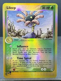 Lileep 42/100 Reverse Holo Ex Sandstorm Pokemon 2003 Near Mint Nm - Image 1