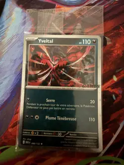 Pokemon TCG - Yveltal 088/132 - EB Games Stamped Promo SEALED - NM/M - French - Image 1