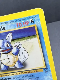 Wartortle 63/130 Base 2 Set Pokemon 2000 Heavy Play HP - Image 3