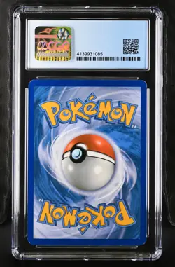 CGC 7.5 NM+ Hitmonchan HGSS24 Black Star Promos Cracked Ice Holo Pokemon 2010 - Image 2