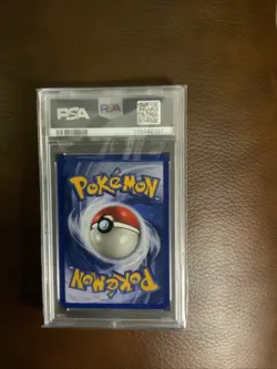 1999 Pokemon Fossil Moltres Holo 1st Edition #12 PSA- 8 - Image 2