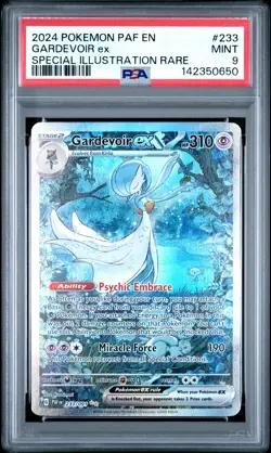 2024 POKEMON PAF EN-PALDEAN FATES SPECIAL ILLUSTRATION RARE GARDEVOIR EX PSA 9 - Image 1