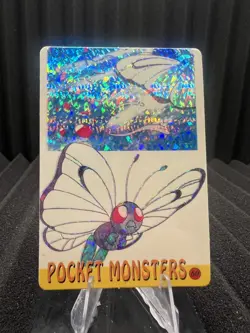 Pokemon Vintage Pocket Monsters Vending HOLO Prism Sticker Bandai 1999 Nintendo - Image 1