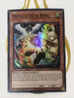 Yugioh Droll & Lock Bird (Alternate Art) RA02-EN006 - Image 1