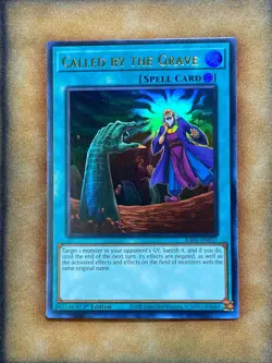 Yugioh Called by the Grave RA01-EN057 Ultra Rare 1st Ed NM - Image 1