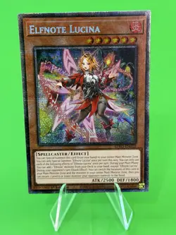Yu-Gi-Oh Burst Protocol Elfnote Lucina Starlight Rare BPRO-EN010 NM!! - Image 1