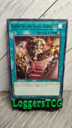 Yu-Gi-Oh! Glory Of The Noble Knights / EXFO EN059 1st Edition LP - Image 1