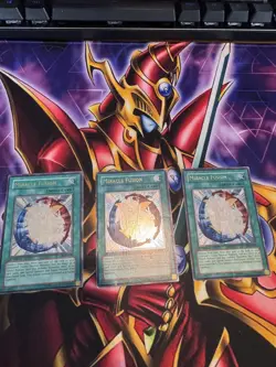 3X 1st Ed Miracle Fusion Ultimate Rare (UTR) Yugioh Cybernetic Revolution (CRV) - Image 1