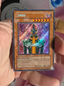 Yu-Gi-Oh! Jinzo PSV-000 Secret Rare Vintage Original - Image 1