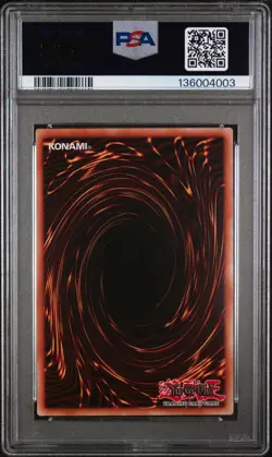 2010-2017 YU-GI-OH! LOB-REPRINT-HORNED DRAGON PSA 9 - Image 2