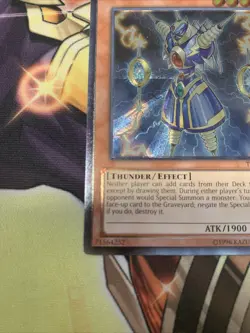 Thunder King Rai-Oh TU08-EN000 V1 Ultimate Rate NM/VLP Yugioh - Image 5