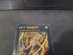 K9-X "Ripper/M" Secret Rare BRPRO-ENSP1 Yu-Gi-Oh NM Limited Edition - Image 2