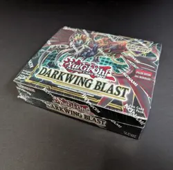 YUGIOH Darkwing Blast Booster Box of 24 1st Edition Packs CASE FRESH - Image 1