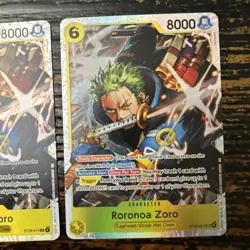 One Piece TCG RORONOA ZORO ST29-014 Egghead Starter x2 Super Rare English Stock - Image 4