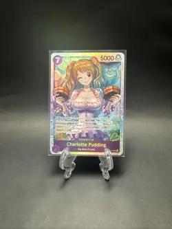 One Piece Premium Booster Best Vol. 2 #PRB02-010 SR Foil TCG Charlotte Pudding - Image 1