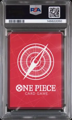 2025 ONE PIECE PROMOS BVB X ONE PIECE MATCH DAY 2025 #003 MONKEY D. LUFFY PSA 10 - Image 2