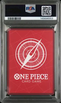 2025 ONE PIECE PROMOS PSA MAGAZINE EXCLUSIVE #001 SHANKS PSA 10 - Image 2