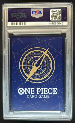 2025 One Piece Treasure Cup Top 64 Monkey D Luffy #OP12-015 PSA 10 - Image 2