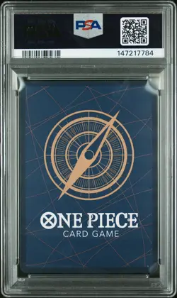 2026 ONE PIECE OP14-EB04-THE AZURE SEA'S SEVEN AA YOU'LL FRIGHTEN ME... PSA 10 - Image 2