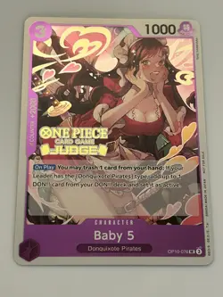 Baby 5 (Judge Pack Vol. 5) OP10-076 One Piece Promotion Cards Foil - Image 3