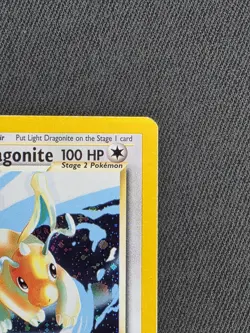 Pokemon Light Dragonite 14/105 Neo Destiny Holo Rare WOTC Vintage Card LP - Image 4