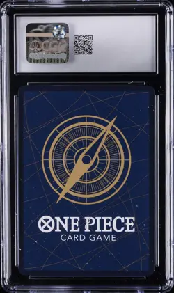 2023 ONE PIECE JAPANESE PROMO CARDS WEEKLY SHONEN #P-043 MONKEY D. LUFFY CGC 10 - Image 2