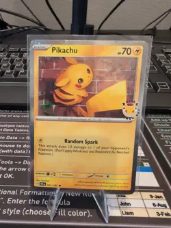 Pikachu (Pokemon Day 2026) 051/162 Miscellaneous Cards & Products Holo - Image 1