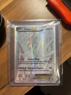 Dialga EX - 122/119 - Pokemon TCG Phantom Forces XY Secret Rare Card - HP/DMG - Image 1