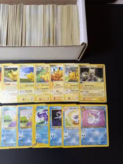 Huge Collection Bulk Lot of 600+ Pokemon Cards Mixed WOTC-XY Vintage HP-DAMAGED - Image 3