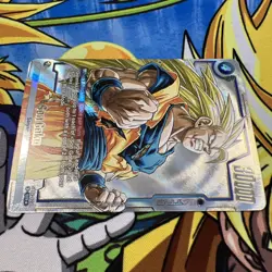 Dragon Ball Card Fusion World Manga Booster SB02-023 Son Goku SR* NM Alt Art - Image 3