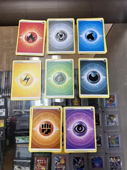 Pokemon Official TCG Card Lot 80 Basic Energy 10 Of Each Type All 2022 - Image 1