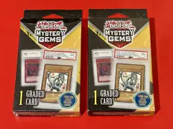 Mystery Gems | 1 Graded Card Box | LOT OF 2 | New & Sealed | YuGiOh! - Image 1