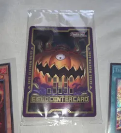 Gaze Of Timaeus Secret Rare + Pumpking Field Card - MAZE OF MUERTOS - YuGiOh TCG - Image 2
