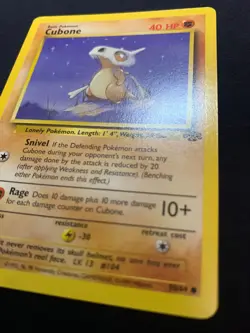 CUBONE - 50/64 - JUNGLE - POKEMON CARD - LP - Image 3