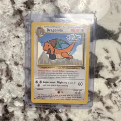 Pokemon TCG Dragonite Kids WB Movie Promo Card 1999 05/53 - Image 1