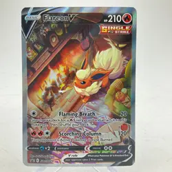 Flareon V SWSH179 Holo SWSH Sword & Shield Promo Pokemon Card LP - Image 1