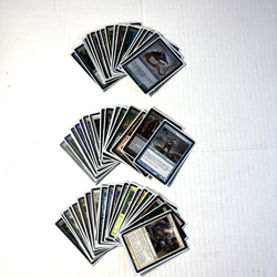 Magic the Gathering Bulk Card Lot of 56 Random Sleeved Cards & Empty Sleeve READ - Image 2