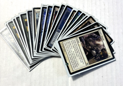 Magic the Gathering Bulk Card Lot of 56 Random Sleeved Cards & Empty Sleeve READ - Image 5