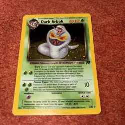 Dark Arbok 2/82 Team Rocket Holo Pokemon Card - Image 1