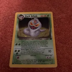 Dark Arbok 2/82 Team Rocket Holo Pokemon Card - Image 4