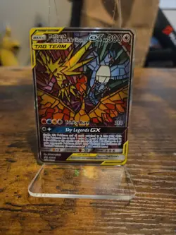 Moltres Zapdos Articuno GX Tag Team SM210 Pokemon Card Black Star Promo - Image 1