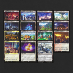 Lot of 15 MTG: Final Fantasy Towns *Non Foil - Image 1