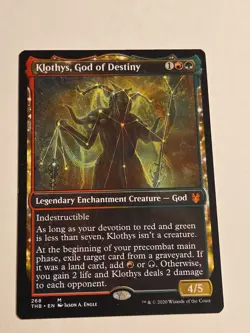 Klothys, God of Destiny X1 (Showcase) THB MTG Theros Beyond Death - Image 1