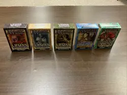 MTG Lot Of Five Urza Pre Constructed Theme Decks - Image 1