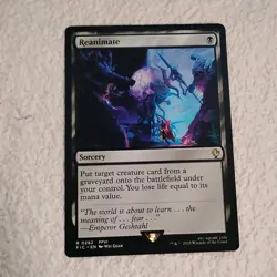 MTG Reanimate (0282) Non Foil Commander: Final Fantasy {FIC} NM/MINT - Image 1