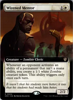 Wizened Mentor R 24 Magic the Gathering Aetherdrift Extended Regular NM - Image 1