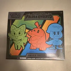 Pokemon TCG Scarlet & Violet Paldea Evolved Elite Trainer Box English 2023 - Image 1