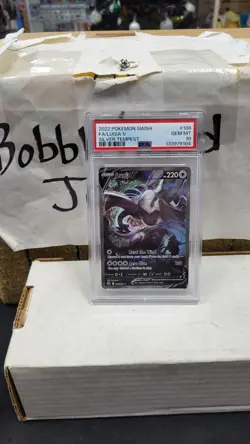 2022 LUGIA V FULL ALT ART SILVER TEMPEST SWSH POKEMON PSA 10 GEM MINT #186 - Image 1