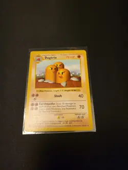 Pokemon Dugtrio 19/102 -Base Set Shadowless- NM/LP - Image 1